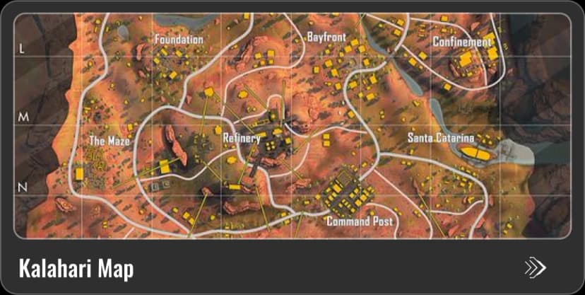 Kalahari Map